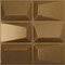 Ekena Millwork 19 5/8in. W x 19 5/8in. H Stratford EnduraWall Decorative 3D Wall Panel Covers 2.67 Sq. Ft. WP20X20STCGH - alternate 1